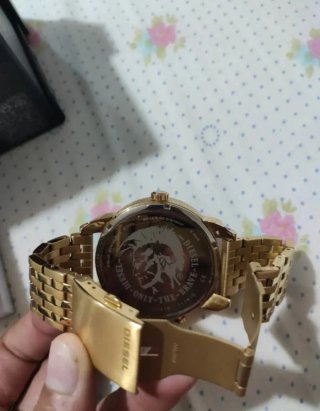 Reloj Diesel DZ7412 Dorado Negro