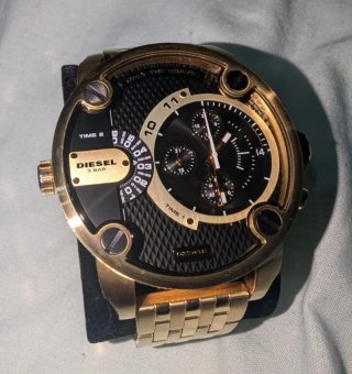 Reloj Diesel DZ7412 Dorado Negro