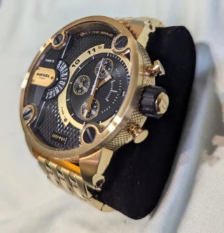 Reloj Diesel DZ7412 Dorado Negro