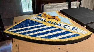 Escudo Málaga C.F. Mosaico
