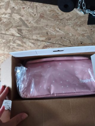 Trona de viaje Asalvo Hummus rosa
