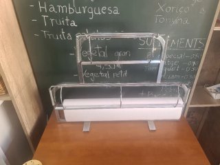 Portarrollos metal