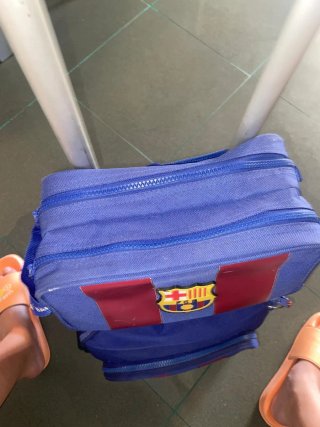 Mochila, neceser y estuche FC Barcelona