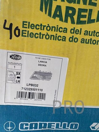 Faro Lancia Dedra LPB032 nuevo