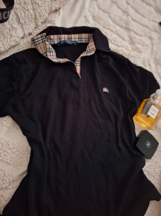 Polo Burberry Negro Talla XL
