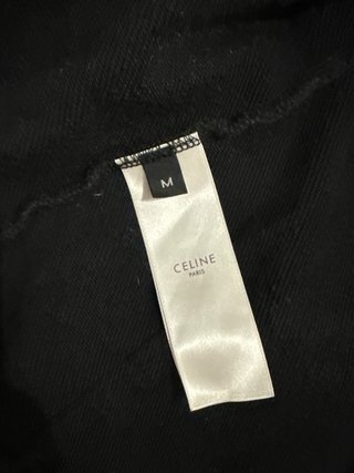 Sudadera con capucha y cremallera Celine