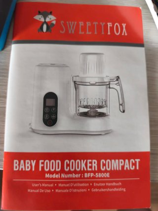 Baby Food Cooker Compact SWEETYFOX