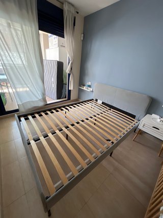 Somier Ikea Gris