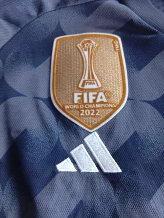 Camiseta Real Madrid Adidas Azul y Dorada