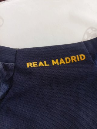 Camiseta Real Madrid Adidas Azul y Dorada
