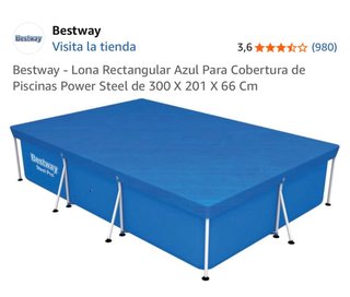 Piscina desmontable Intex 3x2 con depuradora