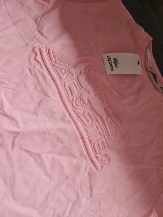 Camiseta Lacoste Rosa Talla M