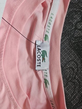 Camiseta Lacoste Rosa Talla M