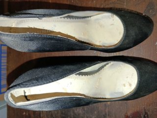 Tacónes, botines y cuñas un poco usados