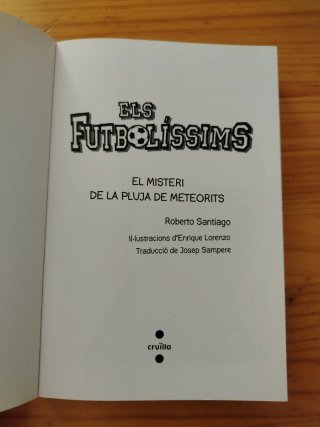 Els Futbolíssims 9, en catalán