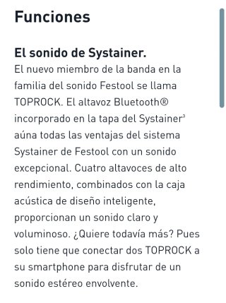 Altavoz Festool SYS3 BT20 M 137 USB-C