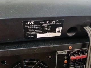 Sistema Cine en Casa JVC Negro