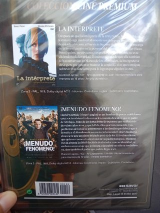 DVD La Intérprete y Menudo Fenómeno