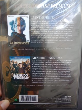 DVD La Intérprete y Menudo Fenómeno
