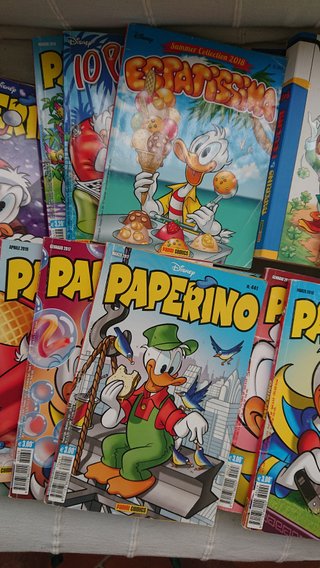 Lotto 22 Fumetti Paperino e altre raccolte Disney