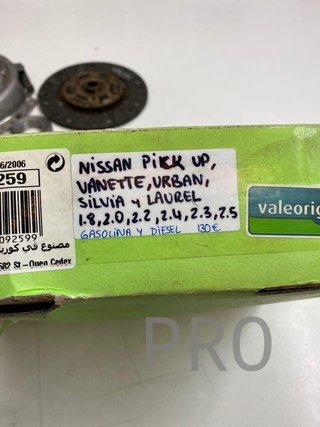 kit embrague pick up urban vanette nuevo