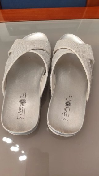 Sandalias Plataforma  Brillantes