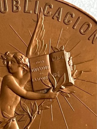 Medalla Cobre Miguel de Cervantes Saavedra