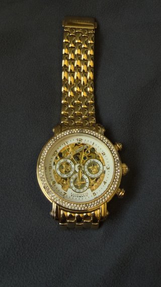 Reloj Lanscotte Infinity Automático Dorado