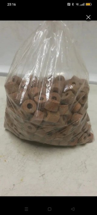 Lote de piedras de esmeril pequeñitas