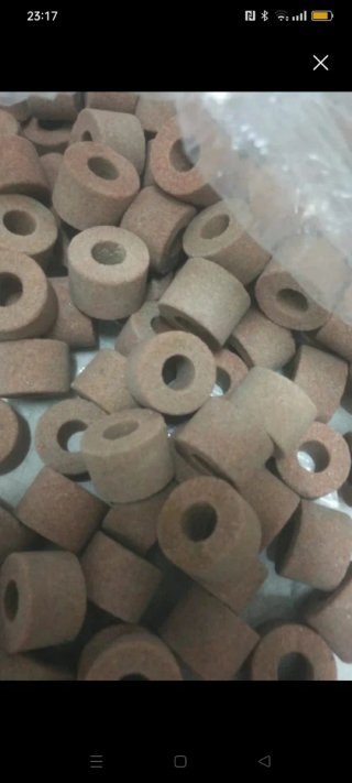 Lote de piedras de esmeril pequeñitas