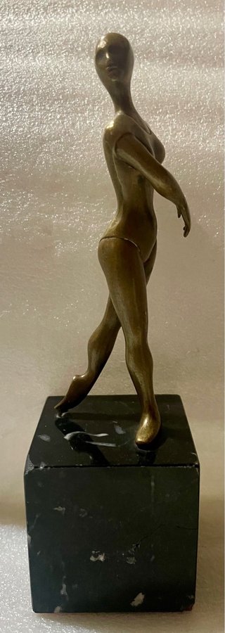 Figura bailarina ballet bronce macizo Octavio Sard