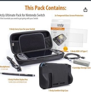 Orzly Funda Protectora para Nintendo Switch
