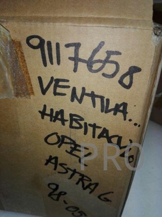 ventilador calefaccion opel astra G nuevo