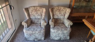 Pareja Sillones Orejeros Clásicos (2 uds)