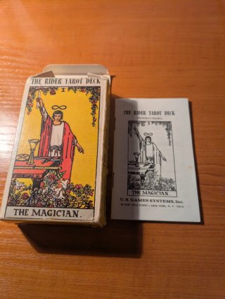 Tarot Rider Waite Vintage Años 80.
