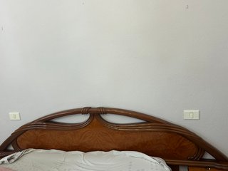 Cabecero de cama de madera