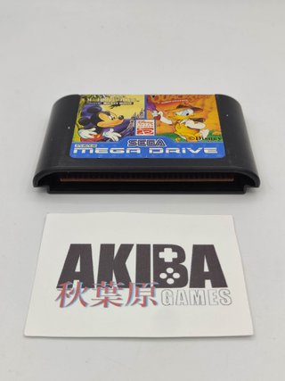 Quackshot + Castle of Illusion Mega Drive