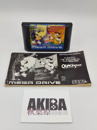 Quackshot + Castle of Illusion Mega Drive