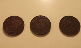Lote 3 medallas conmemorativas Holanda