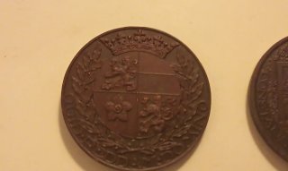 Lote 3 medallas conmemorativas Holanda