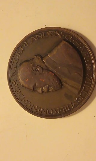 Lote 3 medallas conmemorativas Holanda
