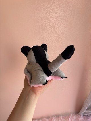 Peluche Petaurino Sugar Glider Grey/Black