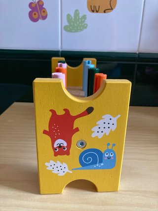 Juego de madera psicomotricidad