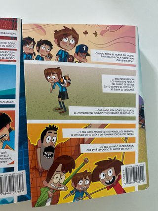 Pack de 3 libros de los futbolisimos.