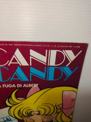 Fumetti Candy Candy N. 49, 50, 51 Anno 2 1981
