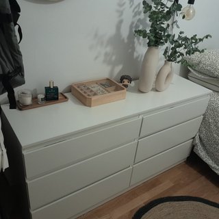 Cómoda IKEA KULLEN Blanca 6 Cajones