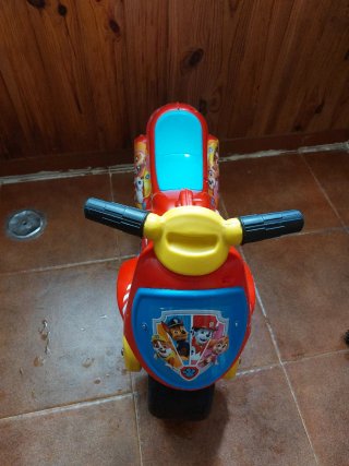 Moto infantil Paw Patrol 2 años
