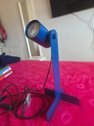 Flexo azul Ikea