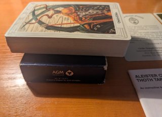 Tarot Thoth Vintage Edición Deluxe Años 90