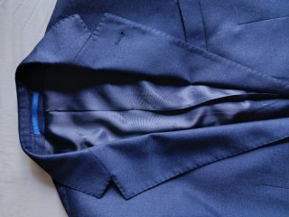 Traje juvenil Álvaro Moreno azul t 36 pant/ t42cha